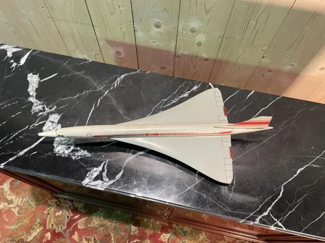 Maquette du Concorde
