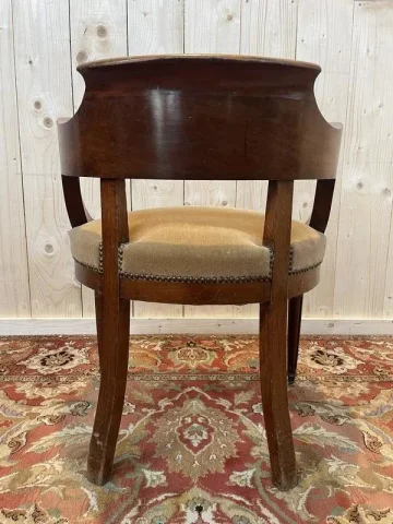 Fauteuil de bureau de style Louis XVI - Napoléon III