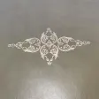Bureau de style Louis XVI en merisier et cuir vert