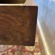 Bureau ou table en chêne