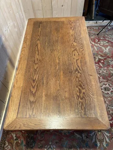 Bureau ou table en chêne