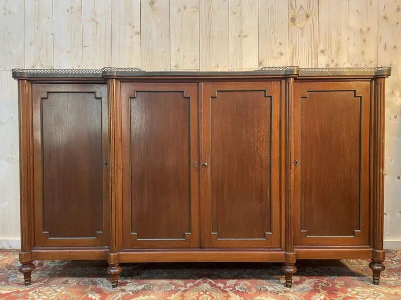 Buffet - Louis XVI style row in mahogany