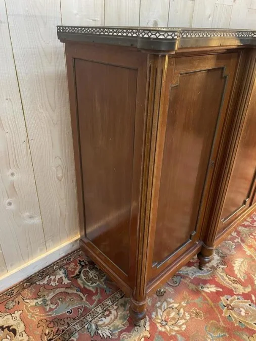 Buffet - Louis XVI style row in mahogany