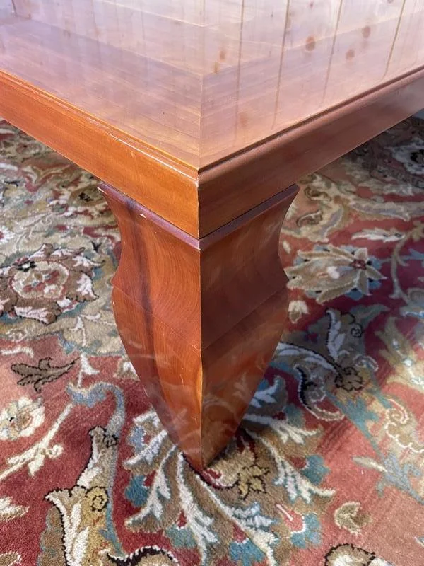 Cherry coffee table Léon Krier for Giorgetti