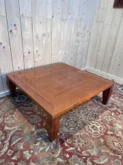 Cherry coffee table Léon Krier for Giorgetti