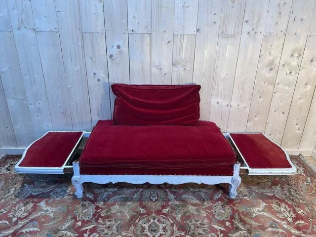 Canapé / Banquette - Méridienne Louis XV