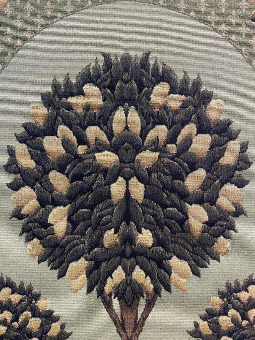 Tenture - Tapisserie aux motifs de citronniers provençal