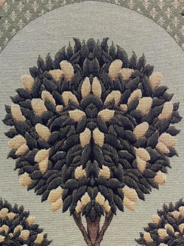 Tenture - Tapisserie aux motifs de citronniers provençal