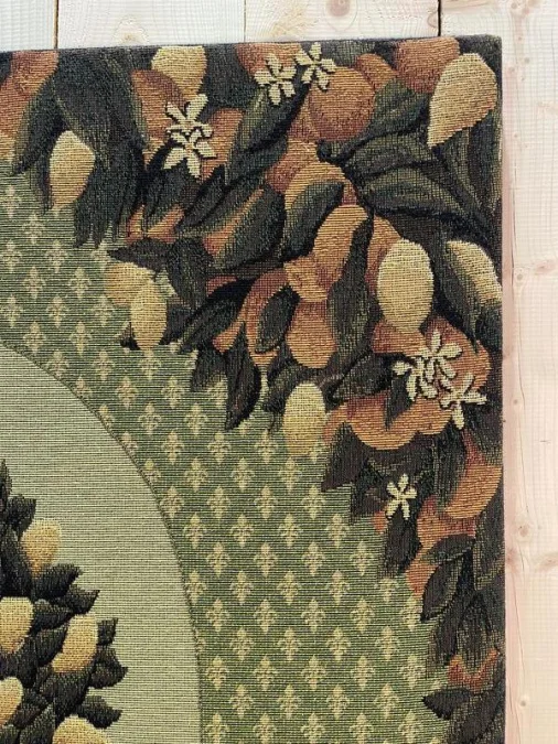 Tenture - Tapisserie aux motifs de citronniers provençal
