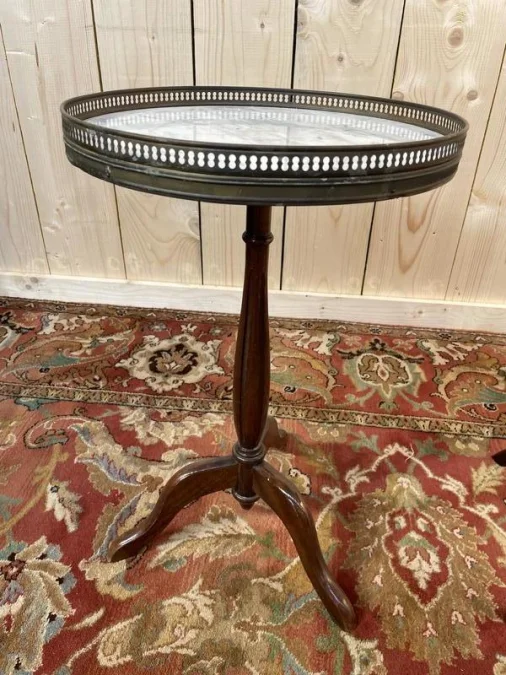 Paire de guéridon tripode style Louis XVI