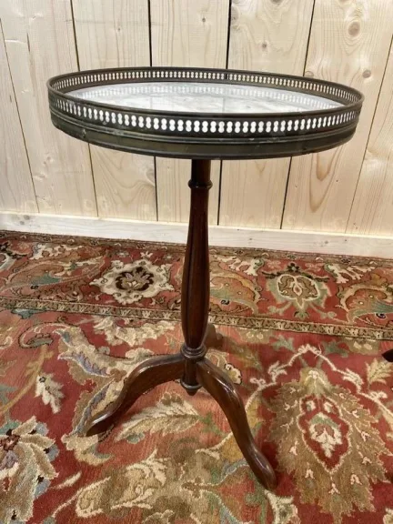Paire de guéridon tripode style Louis XVI