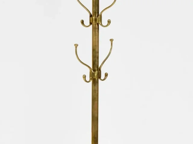 Portemanteau Laiton 1900 Art Nouveau