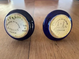 3 vases miniatures longwy