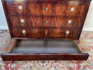 Convenient Louis Philippe era in mahogany