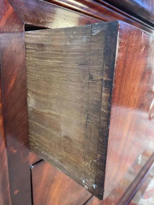 Convenient Louis Philippe era in mahogany