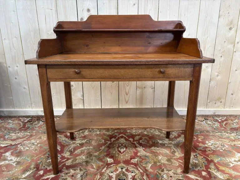 Oak and pine dressing table