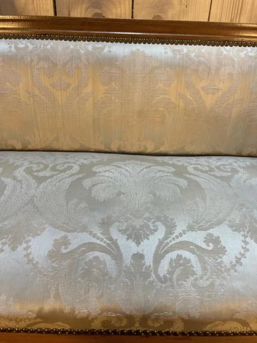 Louis XVI style entrance bench