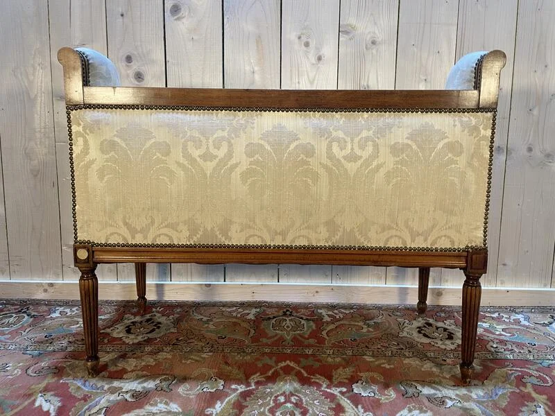 Louis XVI style entrance bench