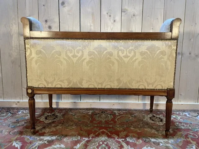 Banquette d’entrée de style Louis XVI