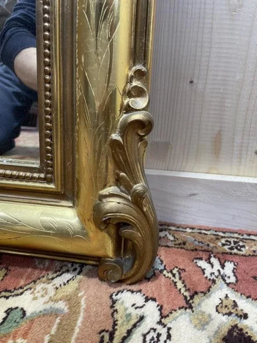 Mirror era Louis Philippe with Gold Fronton