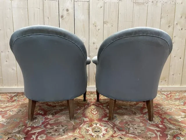 Paire de crapaud de style Napoléon III « Pierrefeu »