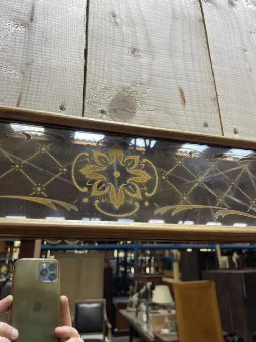 Venetian style mirror