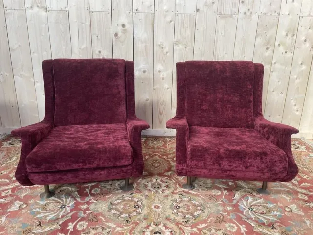 Paire de fauteuils 1960 ARFLEX