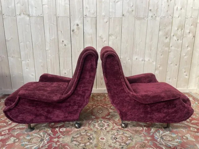 Paire de fauteuils 1960 ARFLEX