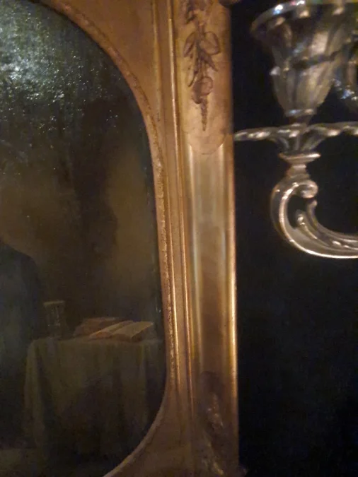tableau Le Géographe,la leçon scientifique. Victor Jeanneney.
