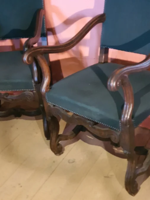 paire de fauteuils Louis XIV, Louis XIII