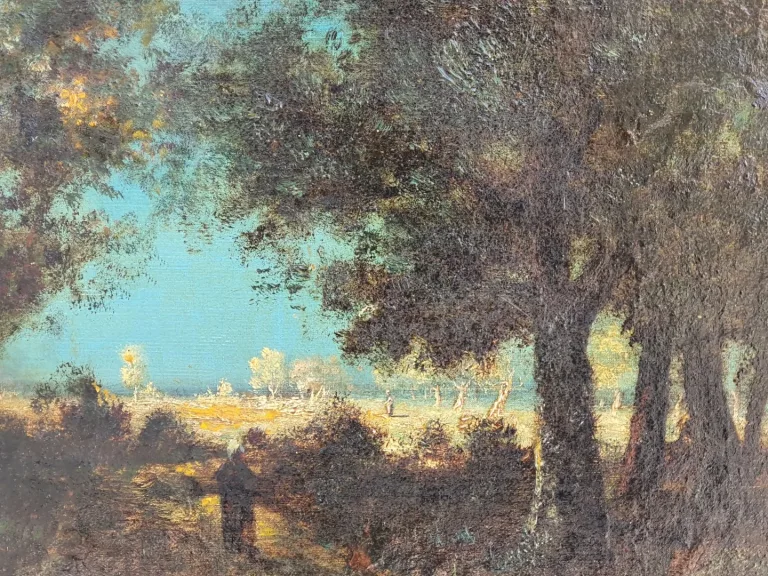 Martin des Amoignes,tableau paysage.