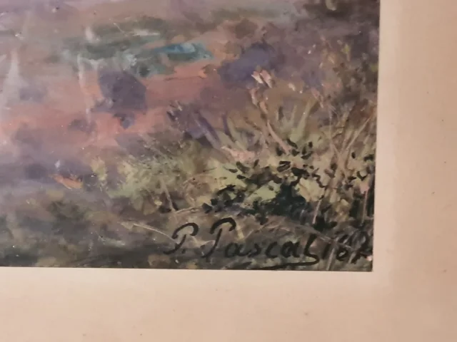 WATERCOLOUR by Paul B PASCAL