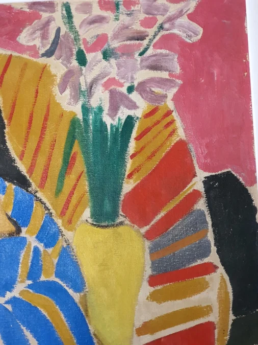 MATISSE SCHOOL PAINTING by HELENE BAUDROT