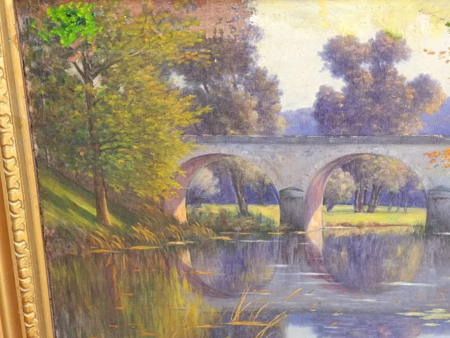 IMPRESSIONIST PAINTING by JOHANNES SON