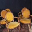 Suite 5 fauteuils époque Louis XVI.