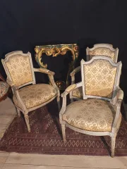 LOUIS XVI PERIOD ARMCHAIRS