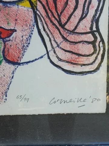 LITHOGRAPHIE von CORNEILLE