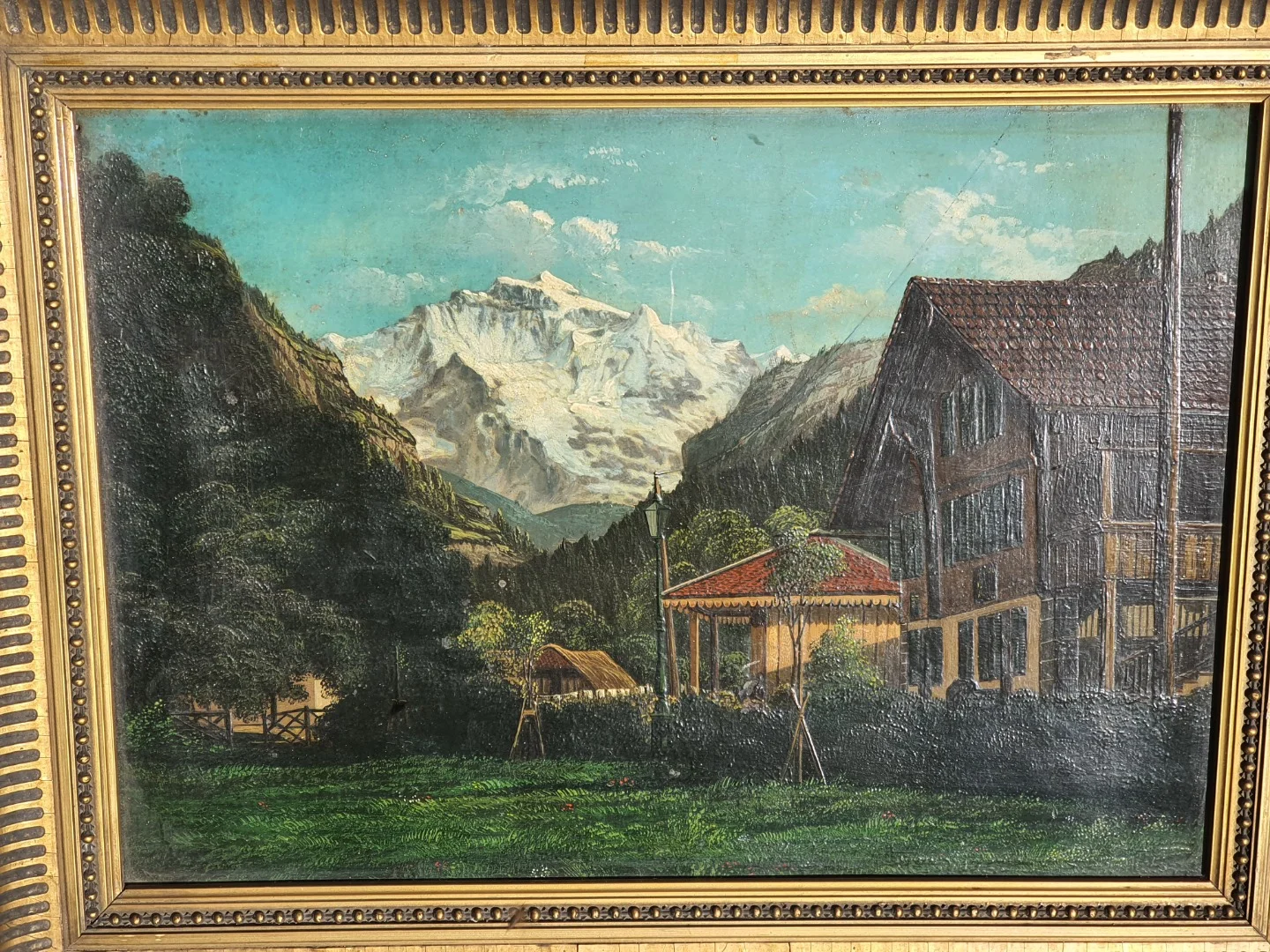 ÖL AUF KUPFERBERGLANDSCHAFT