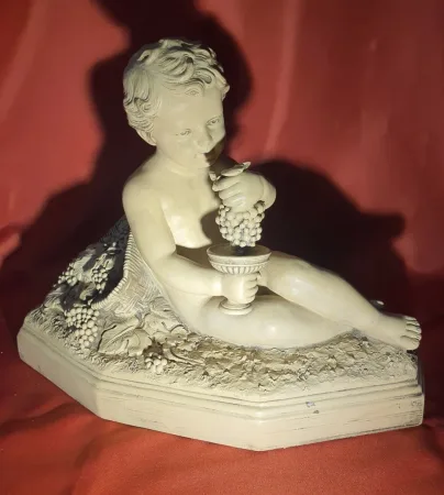Sculpture terre cuite Rezl.