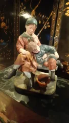 EARTHENWARE SCULPTURE by JOSEPH LE GULUCHE
