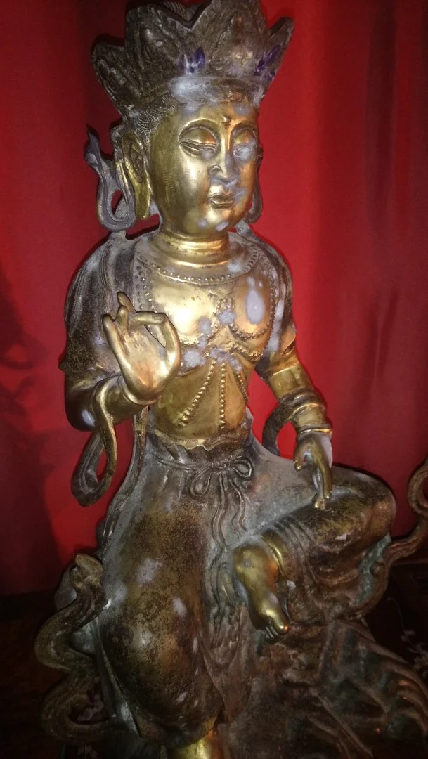 GILTBRONZER BUDDHA