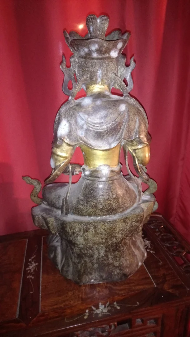 GILTBRONZER BUDDHA