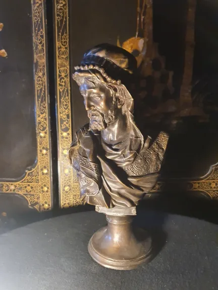 Buste bronze orientaliste.