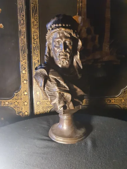 Buste bronze orientaliste.