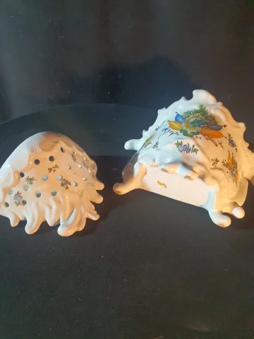 MOUSTIERS FAIENCE VASE