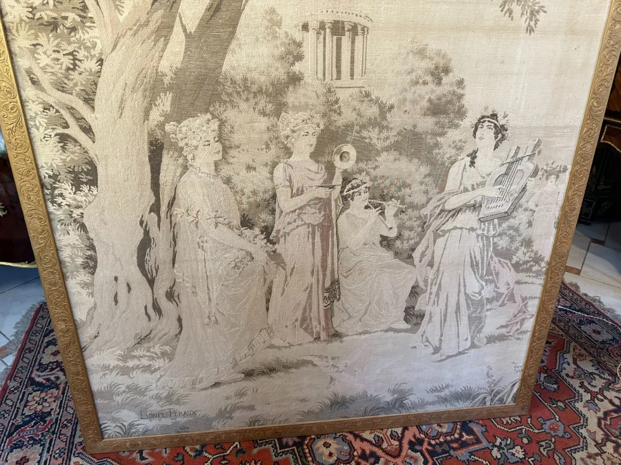 TAPISSERIE 19ème Lionel PERAUX