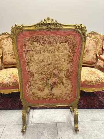 LOUIS XV STYLE LIVING ROOM SUITE