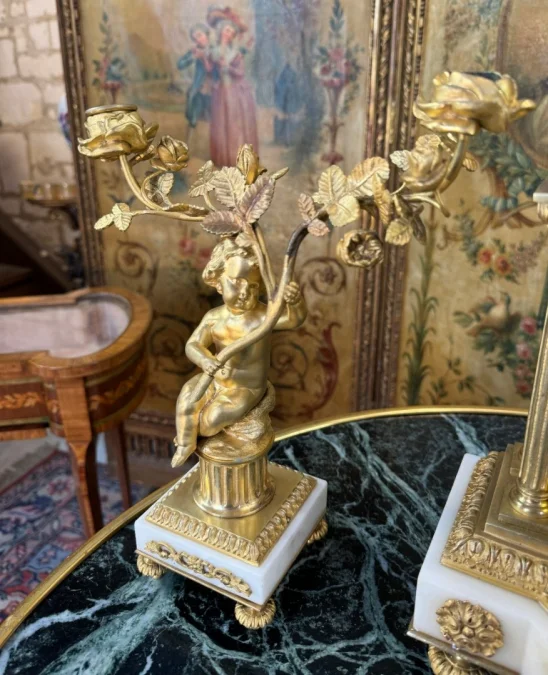 LOUIS XVI-STIJL GARNITURE GARNITURE