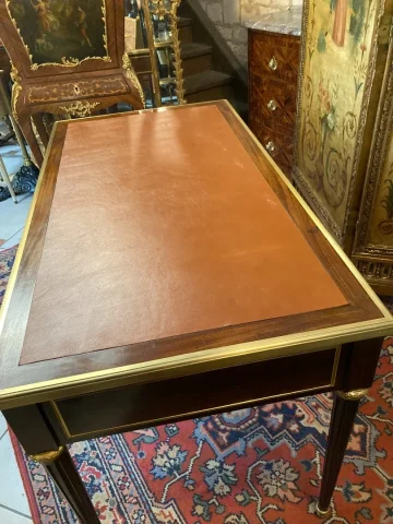 BUREAU PLAT TOUTES FACES DE STYLE LOUS XVI