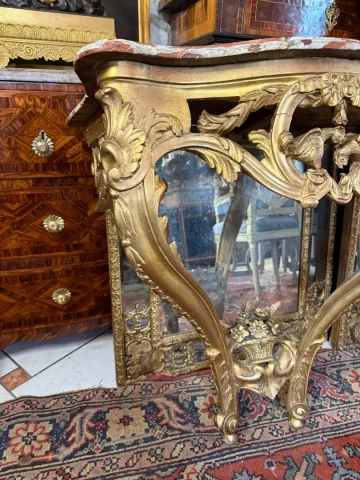 NAPOLEON III PERIOD CONSOLE TABLE